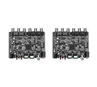 Zhdbchyuu 2X MóDulo 5,1 Canales AC-3 PCM Digital ÓPtico DTS HiFi Audio EstéReo Home Theater Decodificador Amplificador Placa Decodificadora