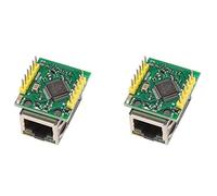 Zhdbchyuu 2X Módulo de Red Ethernet W5500 Interfaz SPI Compatible con Protocolo Ethernet/IP WIZ820Io