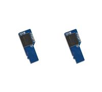Zhdbchyuu 2X Módulo de Tarjeta EMMC una TF Actualizado, 16 GB, 40 MB/S, BGA153, BGA169 una Tarjeta TF, Tarjeta MMC, Placa de Desarrollo Linux, Tarjeta de Arranque.