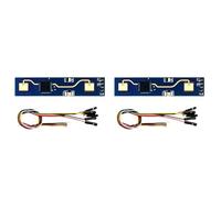 Zhdbchyuu 2X Módulo Inteligente de Detección de Presencia con Radar LD2410B de 24 GHz con Cable BT+ Sensor de Interruptor de Movimiento de Milimétrica LD2420 de 5 V