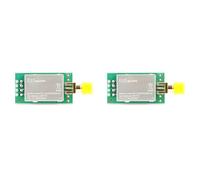 Zhdbchyuu 2X Módulo Transceptor Inalámbrico E01-ML01DP5 NRF24L01P+P 2.4G, Módulo Inalámbrico de Control Remoto de 2500 M