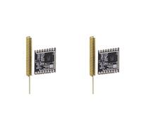 Zhdbchyuu 2X Módulo Transceptor Inalámbrico Lora 433M Comunicación Transparente de Larga Distancia SX1278