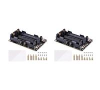 Zhdbchyuu 2X para UPS Fuente de Alimentación UPS Ininterrumpida Hat 18650 Tarjeta de Expansión de Administración de Fuente de Alimentación de Batería de Respaldo