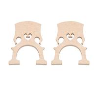 Zhdbchyuu 2X Puente de Violonchelo Profesional para Violonchelo de Tamano 3/4 Material de Arce Exquisito