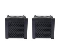 Zhdbchyuu 2X Purificador de Agua en Forma de Cubo, Filtro de Agua en Forma de Cubo para Bebederos de Caballos, Purificador de Agua de Carbón Activado para Ganado, Estanques,Peces y Acuarios.