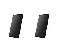 Zhdbchyuu 2X Tarjeta de Etiqueta Inteligente Inalámbrica para Find My App Buscador de Niños/Mascotas Llave/Bicicleta/Cartera Rastreador GPS Ultrafino Bluetooth