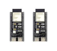 Zhdbchyuu 2X - WiFi+Bluetooth IoT Dual Type-C Placa de Desarrollo Placa de NúCleo -C6-DevKitC-1 Placa de Desarrollo