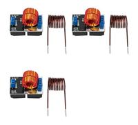 Zhdbchyuu 3X 12V 120W Mini ZVS Placa de Calentamiento por Inducción Flyback Driver Calentador Amplio Cocina de Bricolaje + Bobina de Encendido