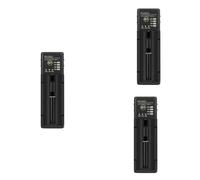 Zhdbchyuu 3X 18650 Cargador de Batería 26650 USB Inteligente Níquel Hidrógeno AA AAA 21700 Cargador de Batería de Litio de Ranura Única