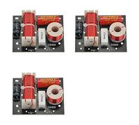 Zhdbchyuu 3X Altavoz de Audio de 2 Vías ES302, Mezcla de Estilo Tiple + Divisor de Frecuencia de Graves, Filtros de Altavoz Cruzados DIY para Cine en Casa