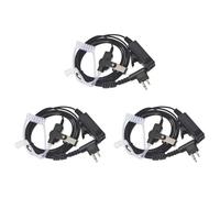 Zhdbchyuu 3X Auricular de Seguridad con Tubo AcúStico Encubierto MicróFono PTT Compatible para CP040 DP1400 GP68 GP88