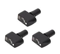 Zhdbchyuu 3X Luz para Silla de Ruedas Eléctrica de 3 Pines XLR, Carga USB, Ángulo Ajustable, Controlador de Iluminación LED para Silla de Ruedas Eléctrica para la Noche