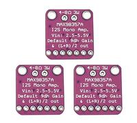 Zhdbchyuu 3X Max98357 I2S 3W Clase Amplificador D Interfaz de Breakout Módulo Decodificador Tarjeta de Audio Sin Filtro para
