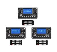 Zhdbchyuu 3X Módulo de Reproductor MP3 LCD Pantalla 28X64 Tarjeta Decodificadora de Audio Digital Bluetooth TDM157 USB SD BT FM para Amplificador de Hogar para Automóvil