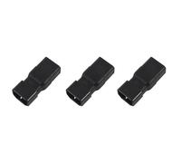 Zhdbchyuu 3X PDU UPS AlimentacióN IEC Macho C14 una Hembra C19 Adaptador IEC C19 una C14 Conector