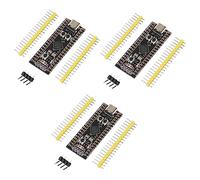 Zhdbchyuu 3X Placa de Desarrollo STM32F411, Placa de Aprendizaje STM32F411CEU6 STM32F4, Soporte para Programación MicroPython /
