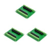 Zhdbchyuu 3X Placa de Ruptura Placa de Expansión GPIO 1 en 2 para Placa de Desarrollo ESP32S ESP-WROOM-32 de 38 Pines