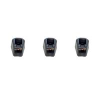 Zhdbchyuu 3X Soporte de Carga para Cortadora de Pelo de Peluquero Profesional para 8148/8504/8509/8591/81919 Base de Cargador de Recortadora InaláMbrica