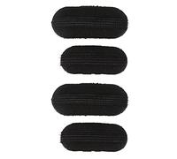 Zhdbchyuu 4Pzs Negro Pelo Recogido En Mono de Relleno Volumen Clip del Pelo de Esponja