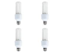 Zhdbchyuu 4X Bombilla UVA UVB para 2.4 UVB 20W Lámpara Fluorescente Compacta para Tipo de Cautivas A