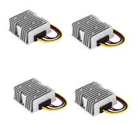 Zhdbchyuu 4X DC A DC 12V A 19V 10A Step-Up Boost DC DC Convertidor de Corriente 190W para Fuente de AlimentacióN para Computadora PortáTil AutomóVil
