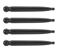 Zhdbchyuu 4X Herramienta de de Reflexologia Masaje de Pies Tailandes Relajacion Tradicional Negro