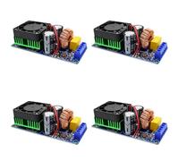 Zhdbchyuu 4X IRS2092 de Alta Potencia 500W Mono Canal HiFi Placa Amplificadora de Potencia Digital Clase D Placa Amplificadora de Potencia de Escenario
