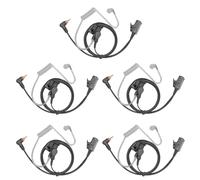 Zhdbchyuu 5X Auricular Micrófono con PTT para Radio SL1M SL1K SL1600 SL300 SL7500 SL400 SL4000 Walkie Talkie Air Acoustic Tube