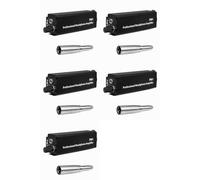 Zhdbchyuu 5X PM1 Amplificador de Auriculares Profesional Convertidor XLR A Interfaz de Audio de 3,5 mm Mini Amplificador de Auriculares HiFi Portátil