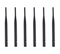 Zhdbchyuu 6X Antena InaláMbrica WiFi De Alta Ganancia 433MHZ 7DBi RP-SMA De Doble Banda
