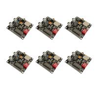 Zhdbchyuu 6X DY-HV20T Módulo de Reproducción de Voz Fuente de Alimentación de 12 V/24 V Amplificador de 10 W/20 W Compatible con Tarjeta Micro-SD Reproductor de Música MP3 para
