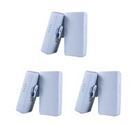 Zhdbchyuu 6X Enrutador WiFi para Exteriores Puente InaláMbrico 2.4G Repetidor WiFi 300Mbps Punto A Punto Amplificador de SeñAl WiFi Alcance 1KM Enchufe de la UE