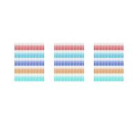 Zhdbchyuu Cepillo Interdental de 300 Piezas Dientes Suaves Selecciones Dentales Cepillo Interdental de Hilo Dental Recarga de Limpiadores de Palillos Dentales
