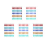 Zhdbchyuu Cepillo Interdental de 500 Piezas Dientes Suaves Selecciones Dentales Cepillo Interdental de Hilo Dental Recarga de Limpiadores de Palillos Dentales