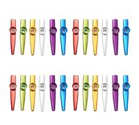 Zhdbchyuu Conjunto de 24 Colores Metal Instrumentos Musicales Buen CompañEro para Guitarra Ukulele Gran Regalo para los Amantes de la MúSica para NiñOs
