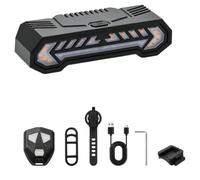 Zhdbchyuu Luces Traseras Bicicleta Seguridad en la Calle Proyector | Diseño optimizado para seguridad en la conducción diurna y .