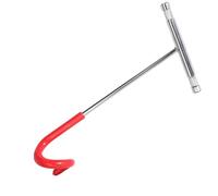 Zhdbchyuu Varilla de Extensión Gancho Ajustable para Soportes de Luz Exterior