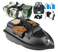 ZHDLJ Barco Cebador para Pesca, Barco de Pesca Teledirigido Buscador de Peces Barco de Cebo Portátil con Control Remoto Inalámbrico GPS de 2,4 GHz, Crucero de Posicionamiento de 500 M, Barco RC