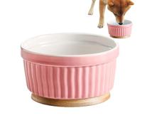 zHeated Water Bowl for Cats, Thermostatic Heating Dog Dish, Ceramic Dog Warming Feeder, Winter Feeding Dish for Outdoor Pets, Heated Pet Water Dish, Thermostatic Heated Dog Bowl, Outdoor Pet Water Bow