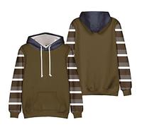 zhedu Anime Creepypasta Sudaderas con Capucha Hoodie Ticci Toby Cosplay Hoodie Hip Hop Gráfico Sudadera Streetwear Unisex Harajuku Chándal (S,Color 03)