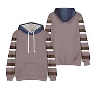 zhedu Anime Creepypasta Sudaderas con Capucha Hoodie Ticci Toby Cosplay Hoodie Hip Hop Gráfico Sudadera Streetwear Unisex Harajuku Chándal (XXS,Color 05)