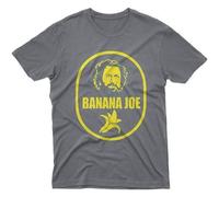 zhen xin cai Banana Joe Movie Man T Shirt T-Shirt Dark Grey 3XL