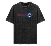 zhen xin cai fenglaile Dark The Jam Target Stripe Erkend T Voor Mannen T-Shirt Black 3XL