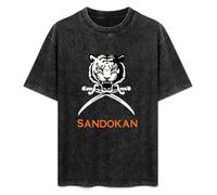 zhen xin cai Sandokan Retro TV Film Italienisch Europa TV Pirat Black M T-Shirt Black XL