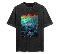 zhen xin cai Suffocation Effigy Death Metal T-Shirt Black L