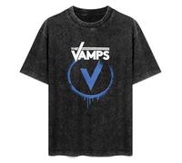 zhen xin cai The Vamps 'Drips' Womens T-Shirt Black XXL