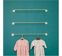 ZHENCHAO Organizador de Pared con Cintas, Estante único para Guardar Papel de Regalo, fácil de Instalar, para Montar en la Pared, Expositor para Ropa, Bufandas de Seda y Papel de Regalo (co