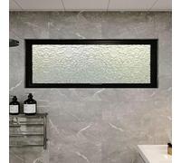 ZHENCHAO Ventanas de cobertizo, Ventana de Ojo de Buey con Vidrio Templado, Ventana giratoria de 360°, Ventana corrediza con manija para baño, Cocina, Dormitorio, Sala de Estar, Ventanas ve