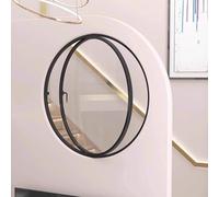 ZHENCHAO Ventanas Redondas giratorias de Vidrio, 40, 50, 60, 70, 80 y 100 cm, Ventana de Ojo de Buey con Apertura Redonda y Vidrio Templado, Ventanas empotradas Grandes y pequeñas para cobe