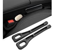 ZHENCU 2 Piezas Organizador Coche Asiento para Porsche Cayenne New Energy Taycan, Duradero Relleno De Huecos De Asiento De Coche - Relleno De Espacio para Asiento,A/Black